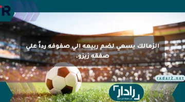 الزمالك يسعى لضم ربيعة إلى صفوفه رداً على صفقة زيزو.